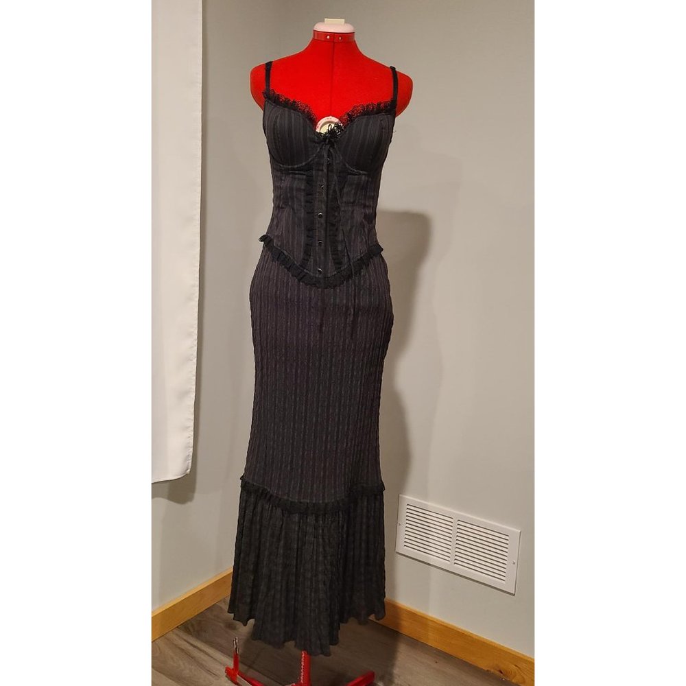 Rare Vintage 2002 Lip Service Long Dress Size L